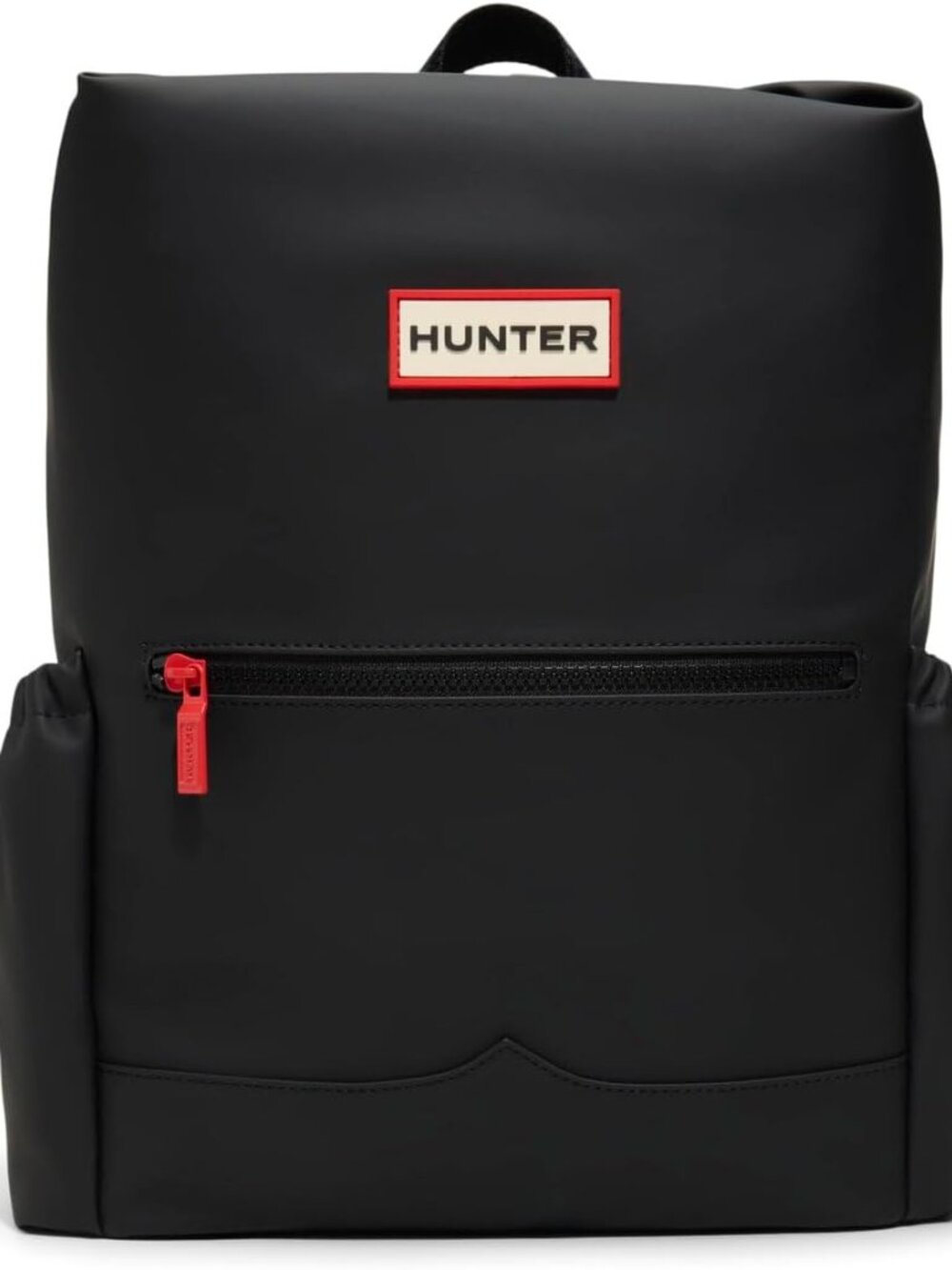 Hunter Top Clip Backpack Smooth Water Resistant Rubberized Laptop Travel Bag